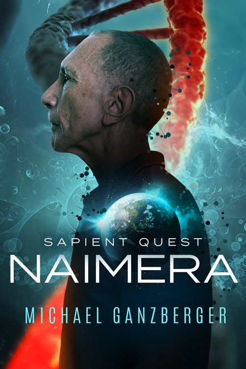 Sci Fi Book Cover Design: Sapient Quest - Naimera